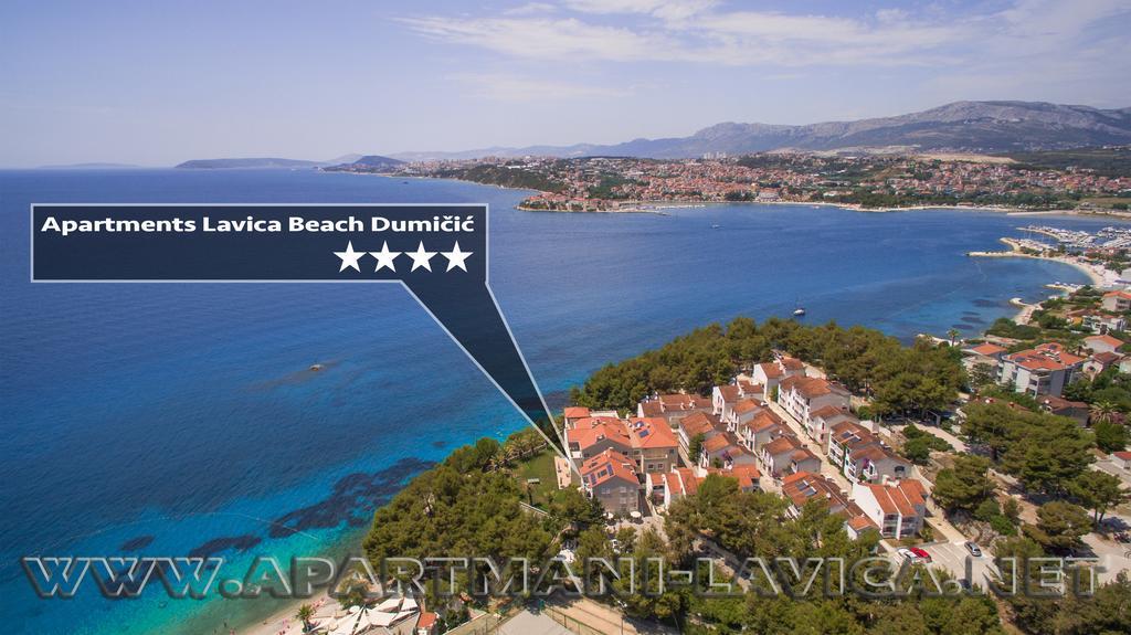 Apartments Lavica Beach Dumicic Podstrana Exteriér fotografie
