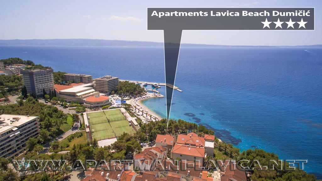 Apartments Lavica Beach Dumicic Podstrana Exteriér fotografie